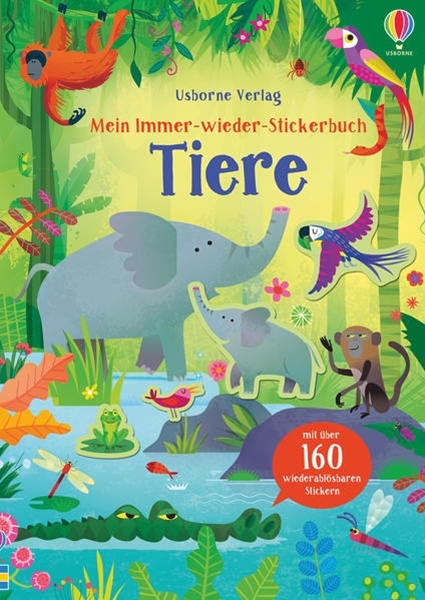 Bild von Pickersgill, Kristie: Mein Immer-wieder-Stickerbuch: Tiere