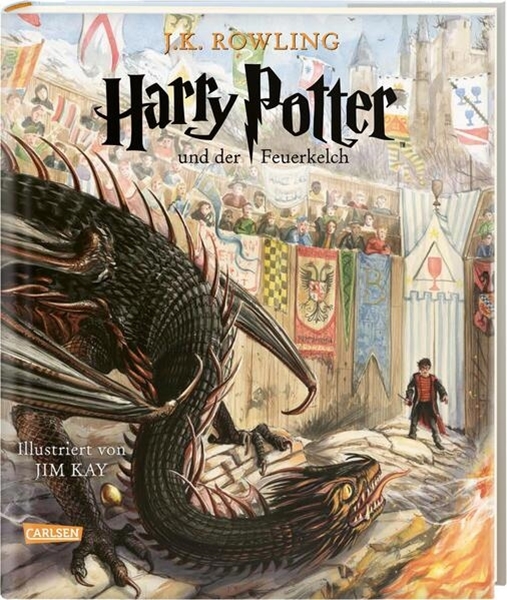Bild von Rowling, J.K.: Harry Potter und der Feuerkelch (farbig illustrierte Schmuckausgabe) (Harry Potter 4)