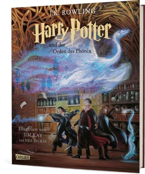 Bild von Rowling, J.K.: Harry Potter und der Orden des Phönix (farbig illustrierte Schmuckausgabe) (Harry Potter 5)