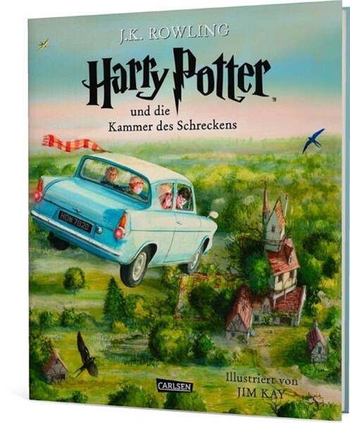 Bild von Rowling, Joanne K.: Harry Potter, Band 2: Harry Potter und die Kammer des Schreckens (vierfarbig illustrierte Schmuckausgabe)