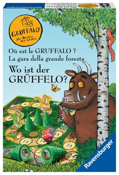 Bild von Ravensburger Kinderspiele - 20833 - Wo ist der Grüffelo? - Brettspiel für 2-4 Grüffelo-Fans ab 4 Jahren