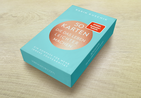 Bild von Kuschik, Karin: 50 Karten, die das Leben leichter machen - Das Kartenset zum Spiegel Bestseller