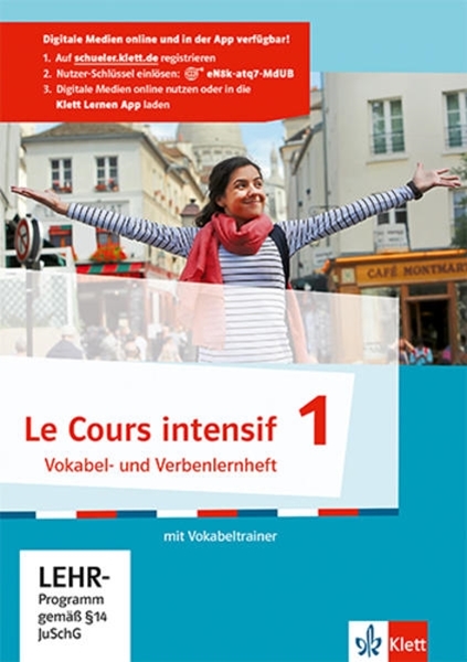 Bild von Le Cours intensif 1. Französich als 3. Fremdsprache. Vokabel- und Verbenlernheft mit virtuellem Vokabeltrainer online