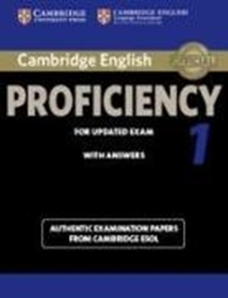 Bild von Cambridge English Proficiency 1. Student's Book with answers