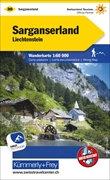 Bild von Hallwag Kümmerly+Frey AG (Hrsg.): Sarganserland - Liechtenstein Nr. 30 Wanderkarte 1:60 000. 1:60'000