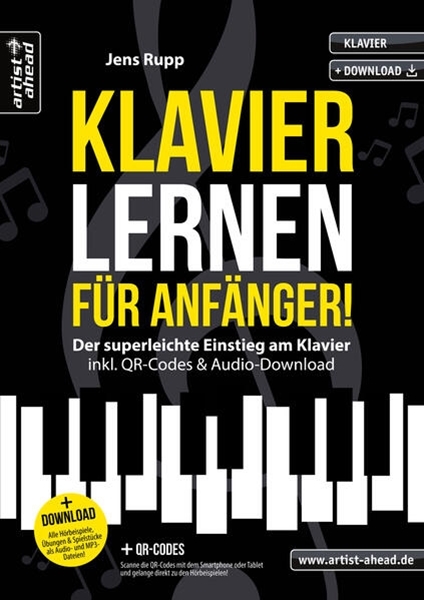 Bild von Rupp, Jens: Klavier lernen für Anfänger!