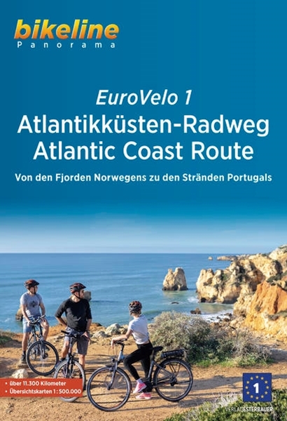Bild von Esterbauer Verlag (Hrsg.): Eurovelo 1 - Atlantikküsten-Radweg Atlantic Coast Route. 1:500'000