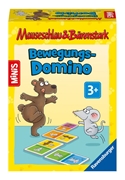 Bild von Ravensburger Minis Spiel - 24564 - Mauseschlau&Bärenstark Bewegungsdomino, Lege- und Bewegespiel für Kinder ab 3 Jahren