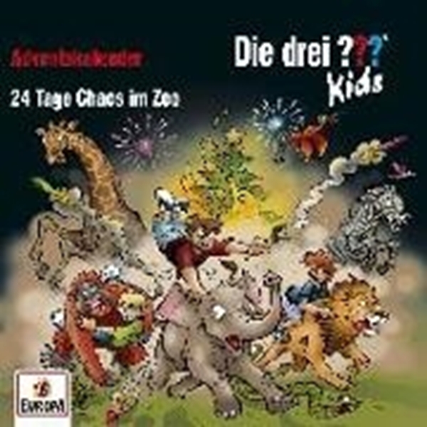Bild von Die drei ??? Kids: Adventskalender - 24 Tage Chaos im Zoo