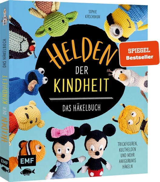 Bild von Kirschbaum, Sophie: Helden der Kindheit - Das Häkelbuch - Trickfiguren, Kulthelden und mehr Amigurumis häkeln