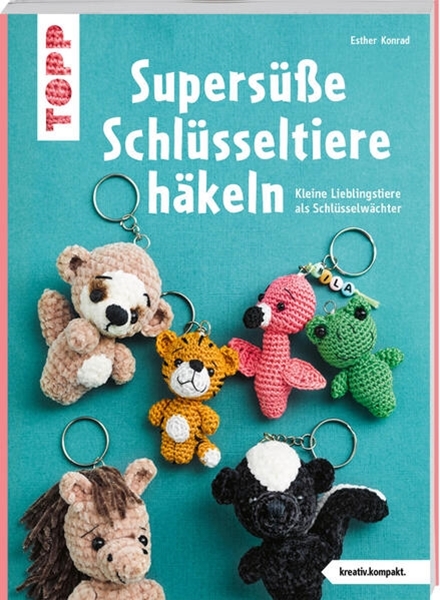 Bild von Konrad, Esther: Supersüße Schlüsseltiere häkeln (kreativ.kompakt.)