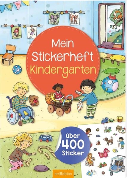 Bild von Wagner, Maja (Illustr.): Mein Stickerheft - Kindergarten