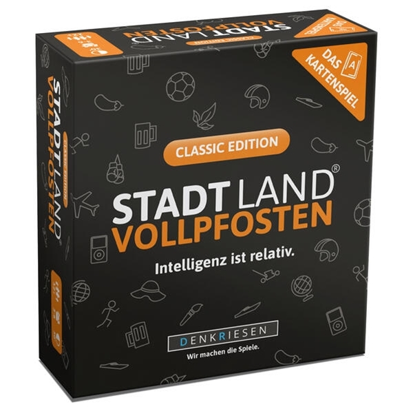 Bild von Denkriesen (Hrsg.): DENKRIESEN - STADT LAND VOLLPFOSTEN - Das Kartenspiel - Classic Edition