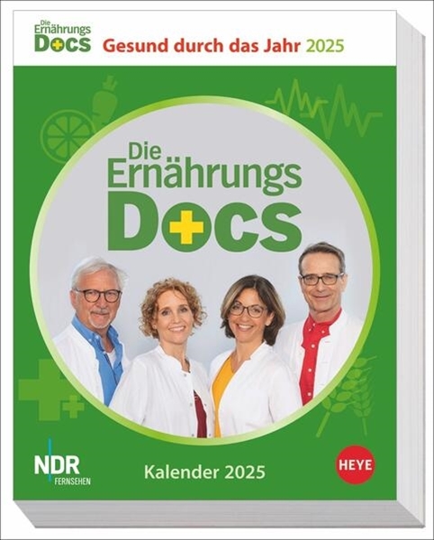 Bild von Die Ernährungs-Docs - Gesund durch das Jahr Tagesabreißkalender 2025