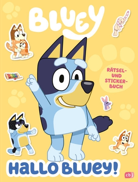 Bild von Hallo Bluey! - Ein lustiges Rätsel- und Stickerbuch