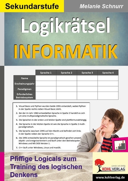 Bild von Schnurr, Melanie: Logikrätsel Informatik