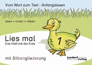 Bild von Wachendorf, Peter: Lies mal 1 (mit Silbengliederung) - Das Heft mit der Ente