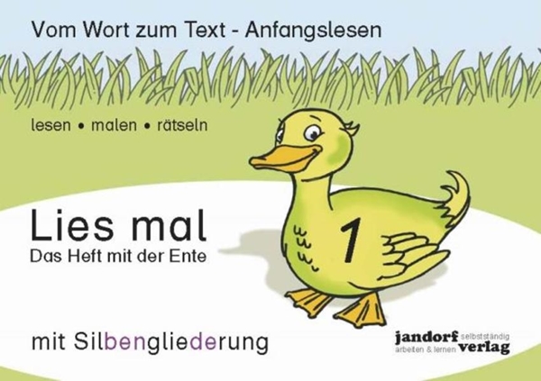 Bild von Wachendorf, Peter: Lies mal 1 (mit Silbengliederung) - Das Heft mit der Ente