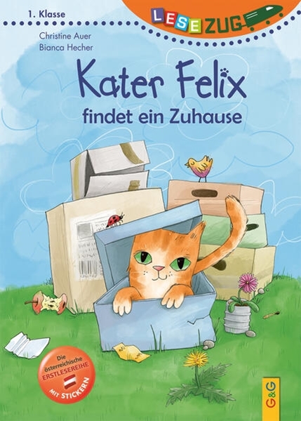 Bild von Auer, Christine: LESEZUG/1. Klasse: Kater Felix findet ein Zuhause