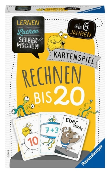 Bild von Spitznagel, Elke: Lernen Lachen Selbermachen: Kartenspiel Rechnen bis 20 - Kartenspiel ab 6 Jahre