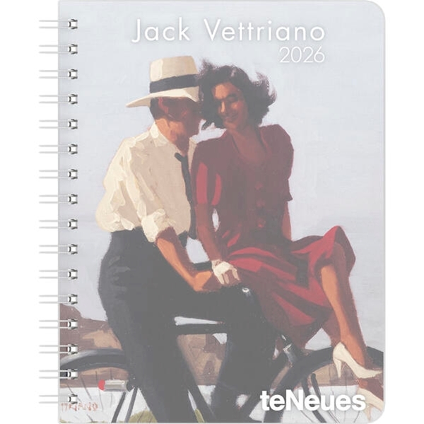 Bild von Neumann Verlage GmbH & Co. KG (Geschaffen): Jack Vettriano 2026 - Diary - Buchkalender - Taschenkalender - Kunstkalender - 16,5x21,6