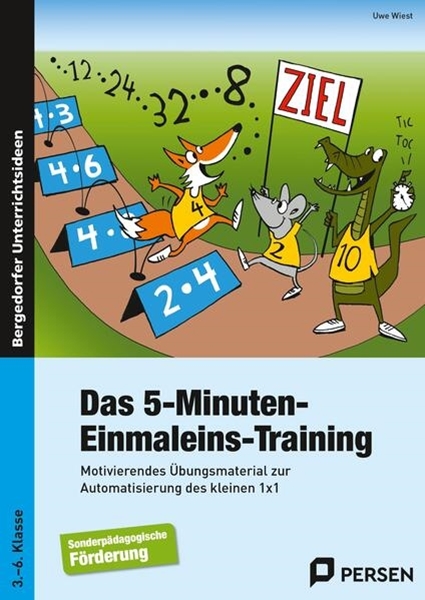 Bild von Wiest, Uwe: Das 5-Minuten-Einmaleins-Training. SoPäd 3. bis 6. Klasse