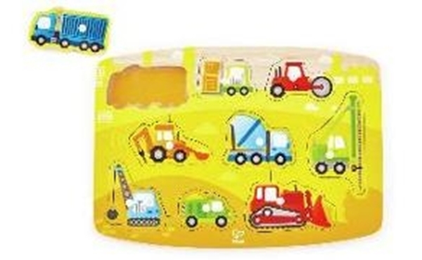 Bild von Baustellenpuzzle / 10 Teile