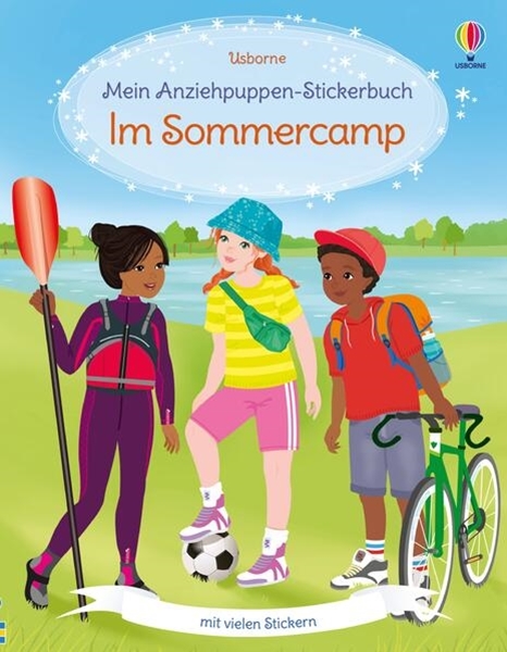 Bild von Mein Anziehpuppen-Stickerbuch: Im Sommercamp