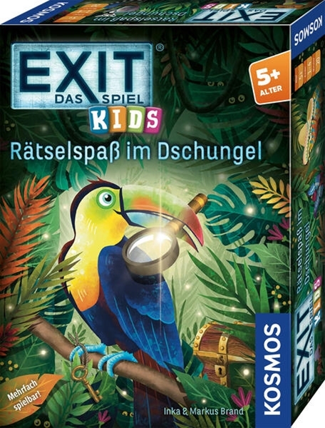 Bild von Brand, Inka: EXIT® Kids Rätselspaß im Dschungel