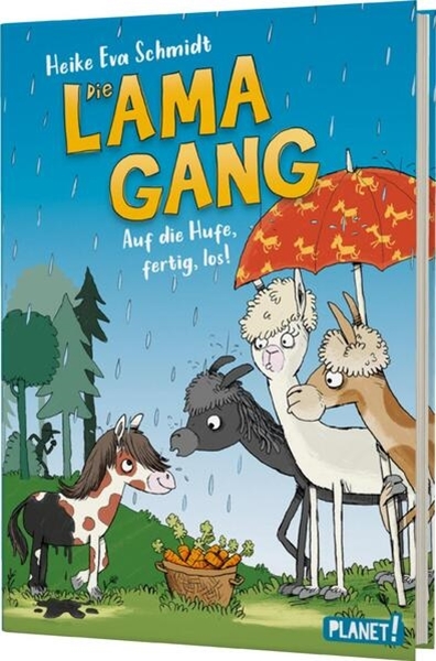 Bild von Schmidt, Heike Eva: Die Lama-Gang. Mit Herz & Spucke 4: Auf die Hufe, fertig los!