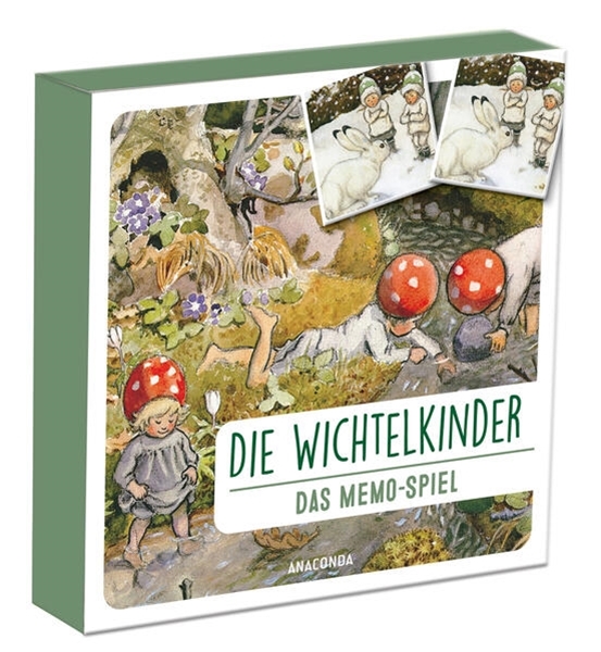 Bild von Beskow, Elsa (Illustr.): Die Wichtelkinder - Memospiel mit 40 Karten -