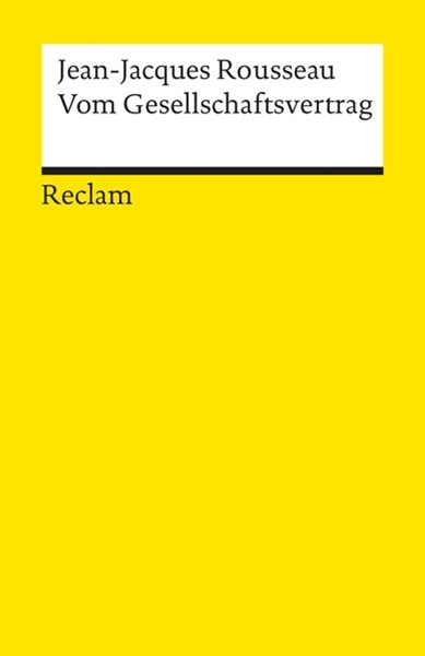 Bild von Rousseau, Jean-Jacques: Vom Gesellschaftsvertrag