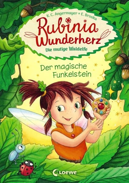 Bild von Angermayer, Karen Christine: Rubinia Wunderherz, die mutige Waldelfe (Band 1) - Der magische Funkelstein