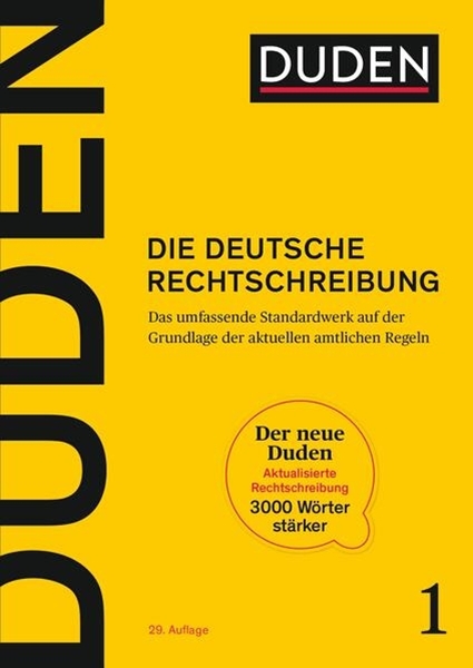 Bild von Duden - Die deutsche Rechtschreibung