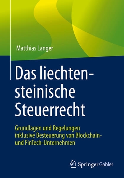 Bild von Langer, Matthias: Das liechtensteinische Steuerrecht