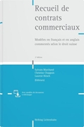 Cover-Bild zu Marchand, Sylvain (Hrsg.): Recueil de contrats commerciaux