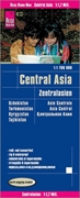 Cover-Bild zu Peter Rump, Reise Know-How Verlag: Reise Know-How Landkarte Zentralasien / Central Asia (1:1.700.000) : Usbekistan, Kirgisistan, Turkmenistan und Tadschikistan. 1:1'700'000