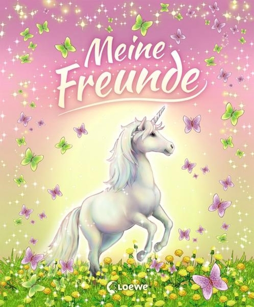 Bild von Loewe Eintragbücher (Hrsg.): Meine Freunde (Einhörner)